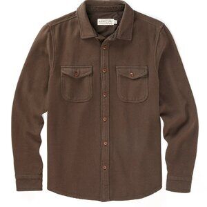 Outerknown Chroma Blanket Shirt - Beachwood - Brown - L LARGE - MSRP $168
